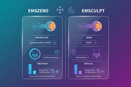EMSzero vs Emsculpt: A Comprehensive Comparison of Non-Invasive Body Contouring Technologies