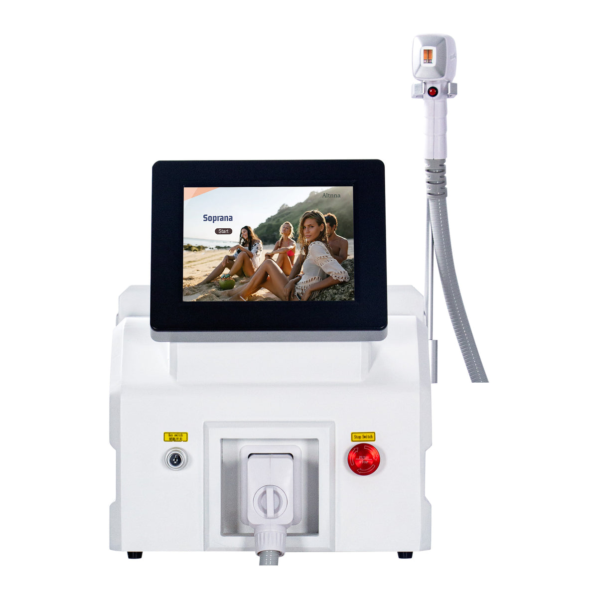 808nm Diode Laser Hair Removal Machine LCD Display